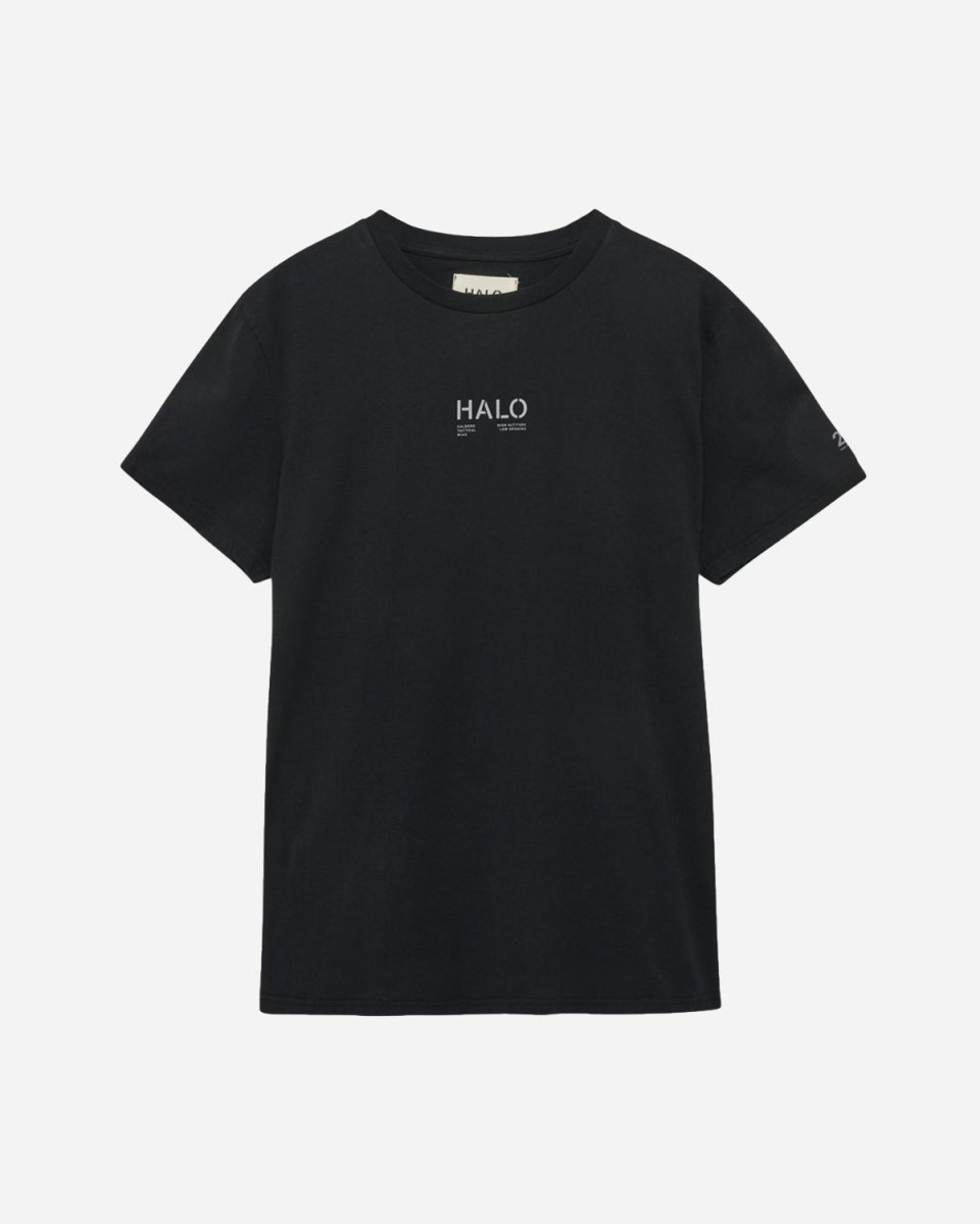 Halo Cotton T-Shirt - Black - Munk Store