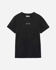 Halo Cotton T-Shirt - Black