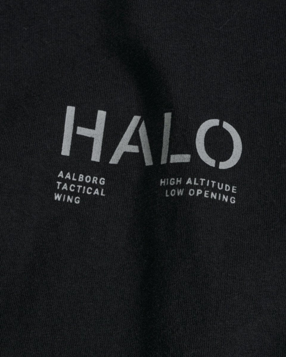 Halo Cotton T-Shirt - Black - Munk Store