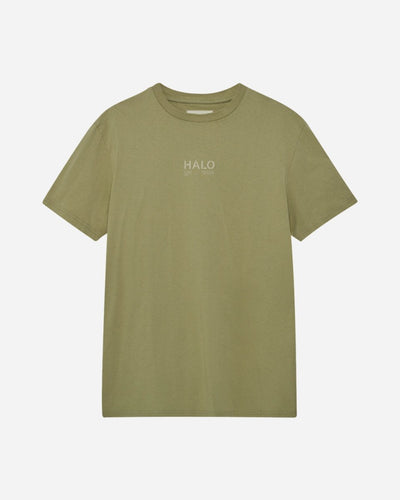 Halo Cotton T-Shirt - Gray Green - Munk Store