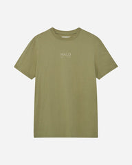 Halo Cotton T-Shirt - Gray Green