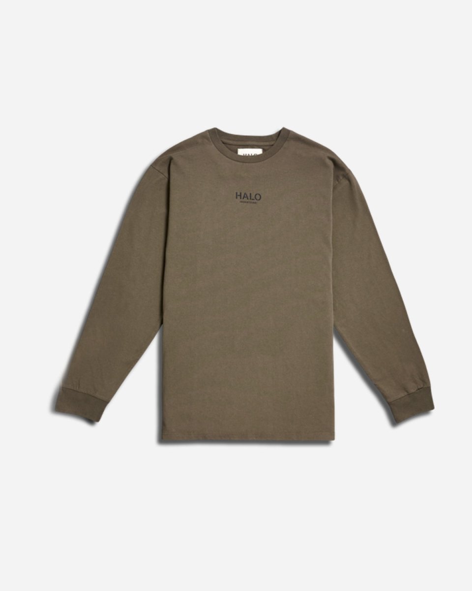Halo Graphic L/S Tee - Major Brown - Munk Store