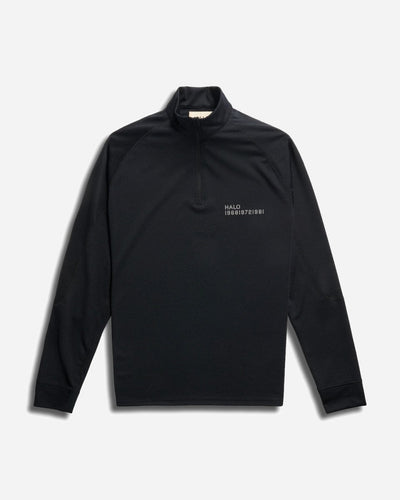 Halo Halfzip - Black - Munk Store