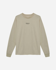 Halo Heavy Graphic T-Shirt L/S - Oyster Gray