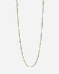 Halskæde 60cm - Gold Plated