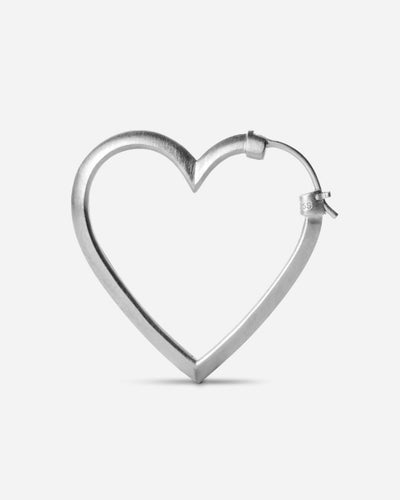 Heart of Love Earring - Sterling Silver - Munk Store
