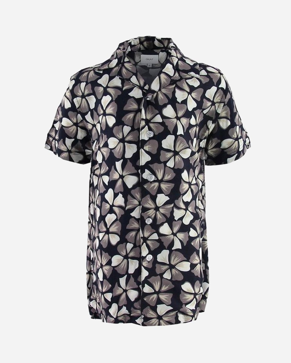 Henrik Shirt - Navy Flower - Munk Store