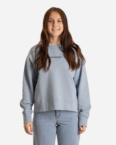 Hope logo sweatshirt - Dusty Blue - Munk Store