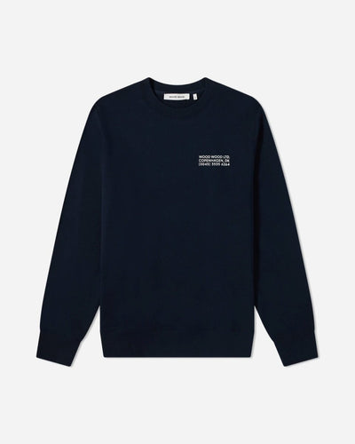 Hugh info sweatshirt - Black - Munk Store