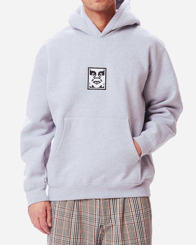 Icon Extra Heavy Hood - Heather Grey - Munk Store