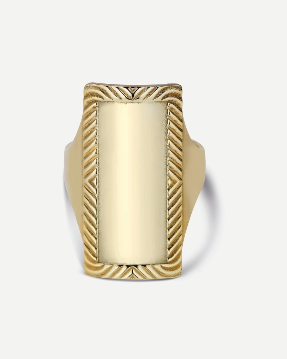 Impression Armour Ring - Gold - Munk Store