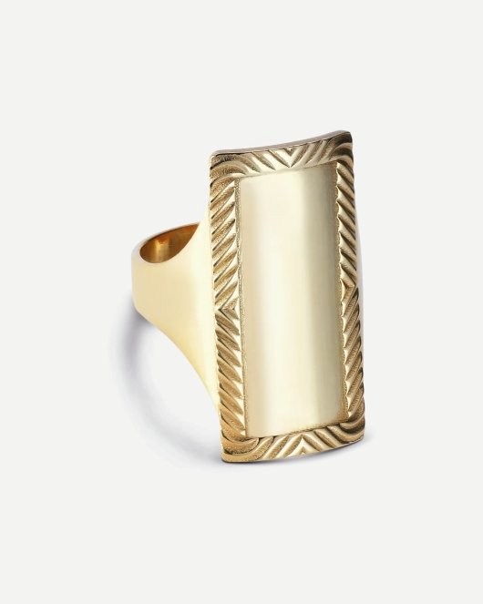 Impression Armour Ring - Gold - Munk Store