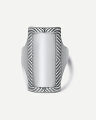 Impression Armour Ring - Sterling Silver