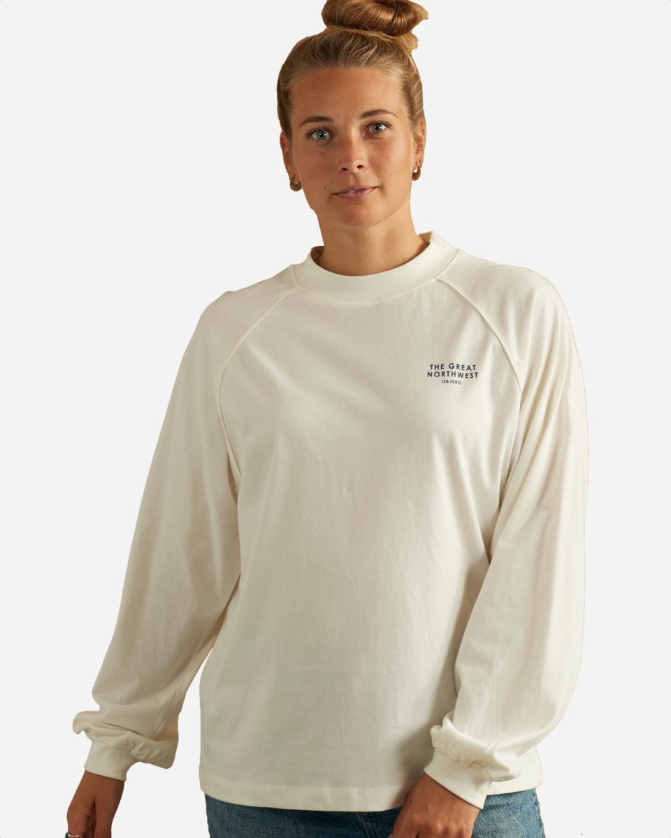 Isbjerg Esther L/S Tee - Off White - Munk Store
