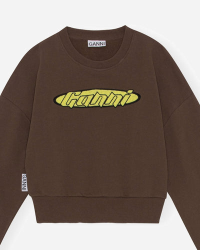 Isoli Artwork Sweatshirt - Chicory Coffee - Munk Store