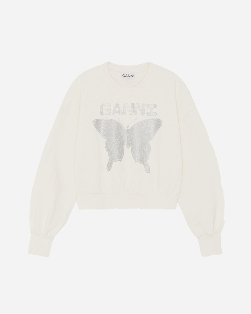 Isoli Butterfly Sweatshirt - Egret - Munk Store