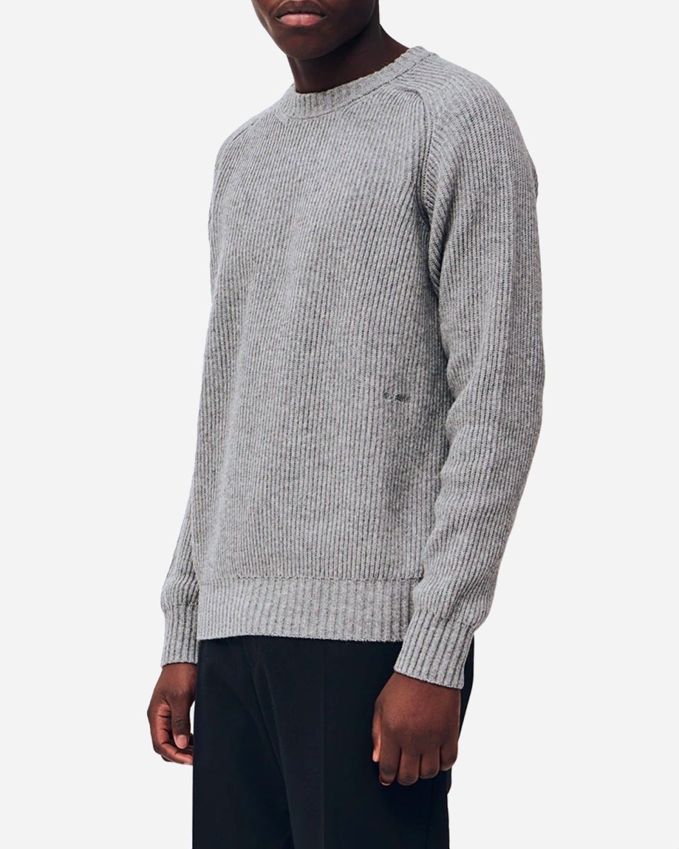 Jasper Sweater - Grey Melange - Munk Store