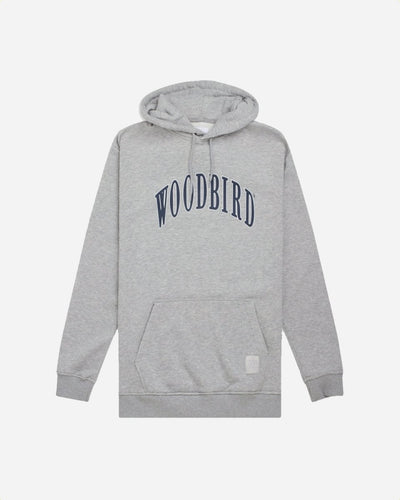 Jimmi College Hood - Grey Melange - Munk Store