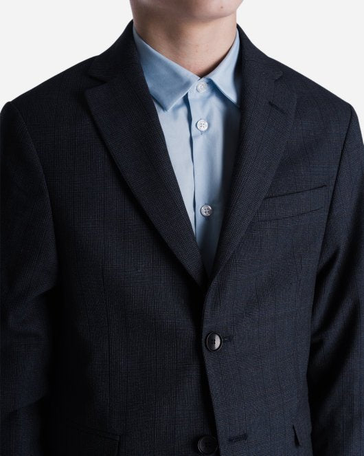 Kai Check Blazer - Blue Check - Munk Store