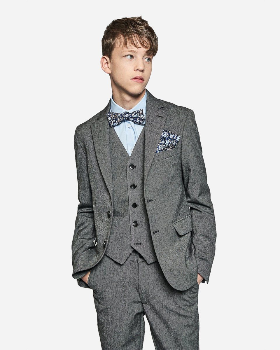 Kalle Mouline Blazer - Grey Mouline - Munk Store