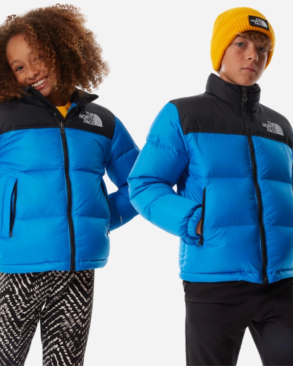Kids Retro Nuptse Jacket - Clear Lake - Munk Store