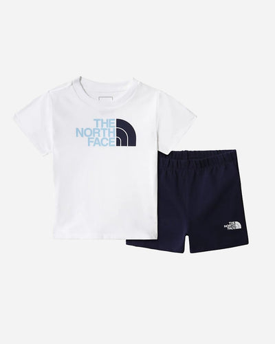 Kids Toddler Cotton Summer Set - Navy/White - Munk Store