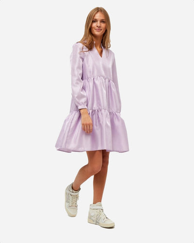 Lara dress - Sheer Lavender - Munk Store