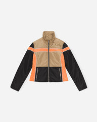 Light Padded Fitted Jacket - Block Colour