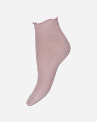 Lis Glitter Socks - Pink