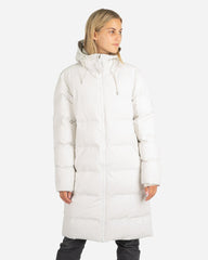 Long Puffer Jacket -  Off White