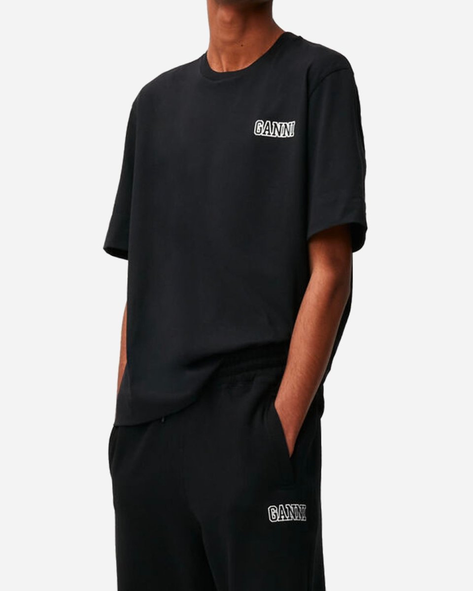 Loose Fit O-neck Jersey - Black - Munk Store