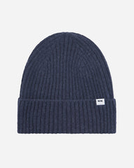 Luca brushed lambswool beanie - DUSTY BLUE