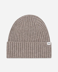 Luca Lambswool Beanie - Taupe