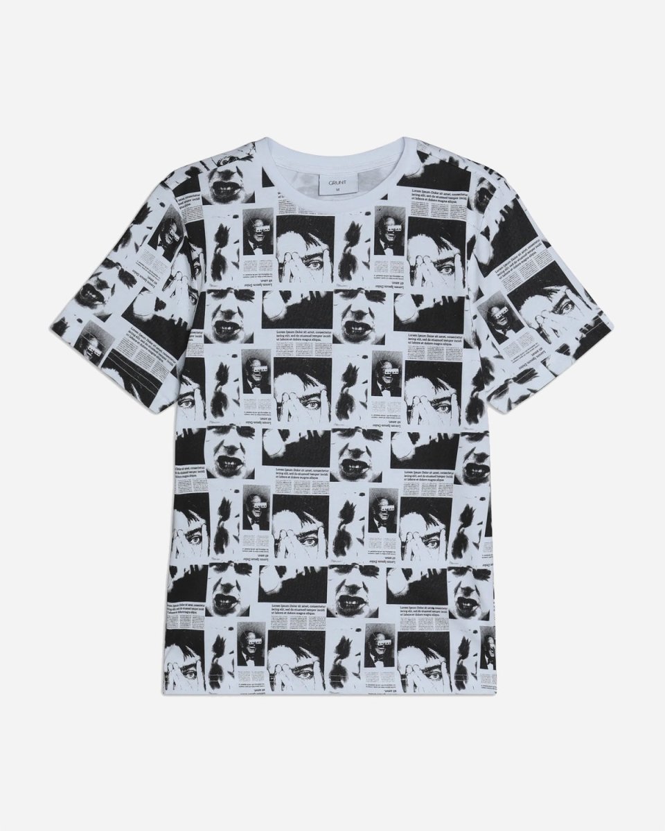 Lucifer Tee - White/Black - Munk Store