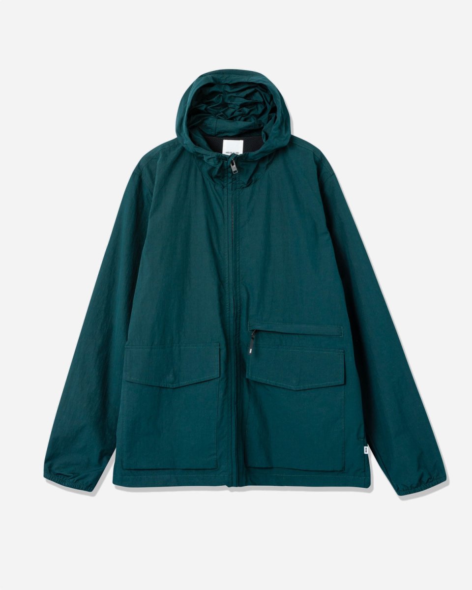Luke Nylon Jacket - Dark Green - Munk Store