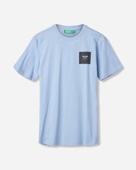 Lyø Organic Tee - Baby Blue/Black