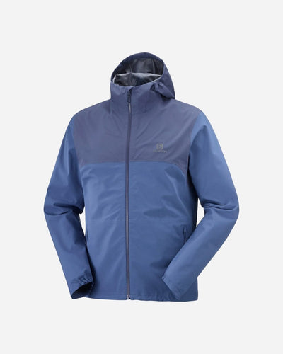 M Essentials Waterproof Jacket - Dark Denim/Mood Indigo - Munk Store