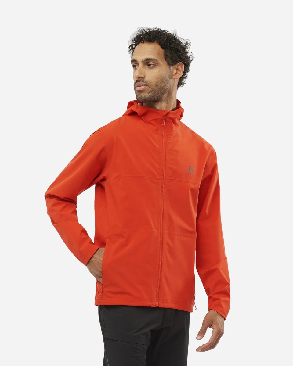 M Essentials Waterproof Jacket - Fiery Red - Munk Store