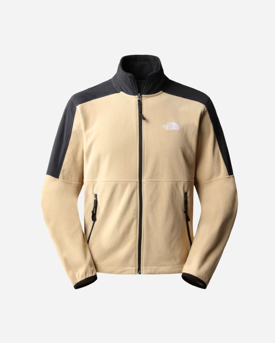 M TNF Polartec 100 FZ - Khaki Stone/Black - Munk Store