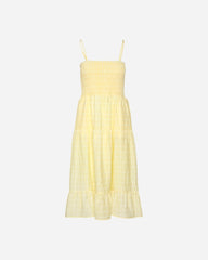 Magaret Dress - Pastel Yellow