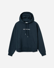 Mary logo hoodie -  Navy