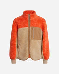 Mel Pile Jacket - Orange