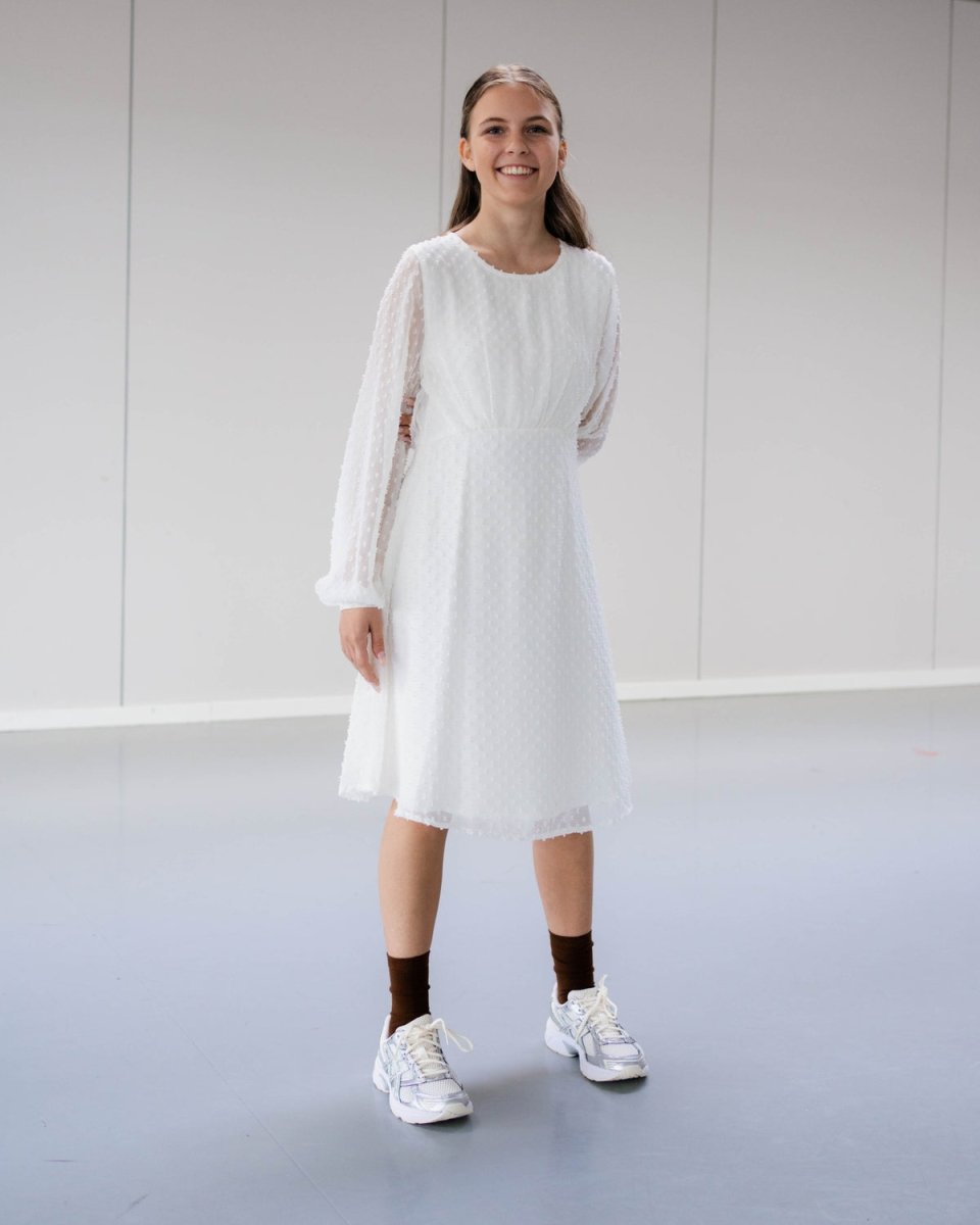 Melanie Dress - Cloud Dancer - Munk Store