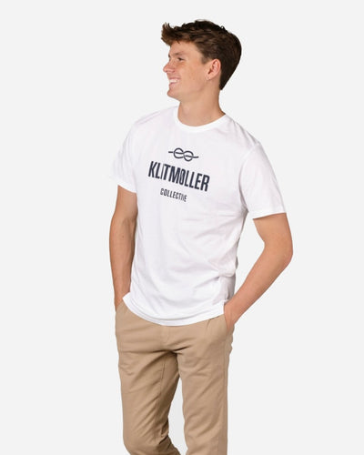 Mens Logo Tee - White - Munk Store