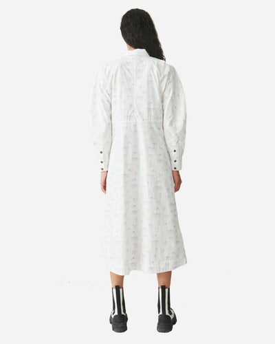 Midi Dress - Bright White - Munk Store