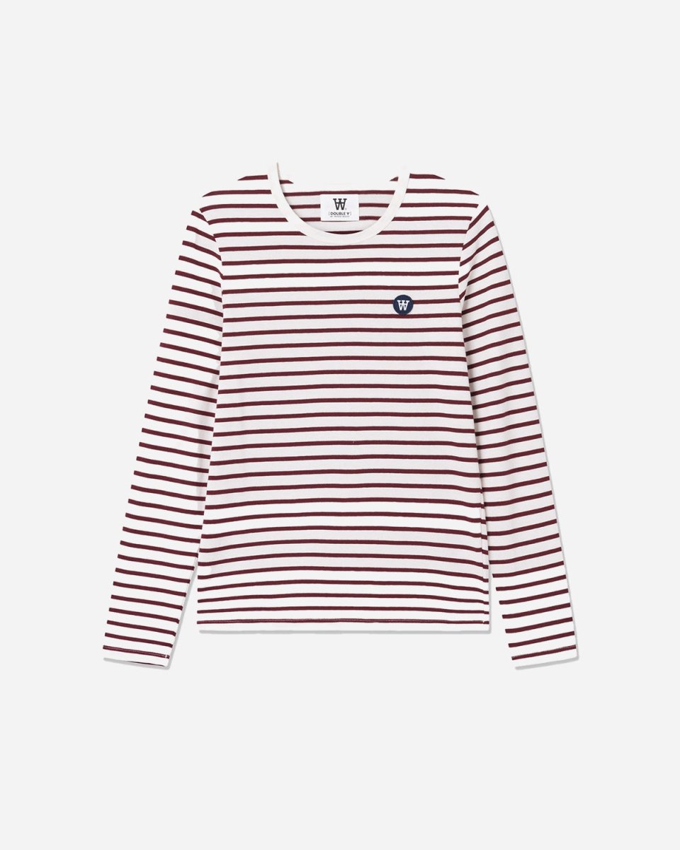Moa long sleeve - Off White/Red - Munk Store