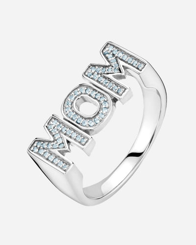 Mom Ring Sky - Silver - Munk Store
