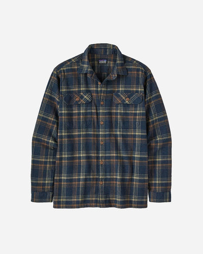 M's Fjord Flannel Shirt - Drifted New Navy - Munk Store