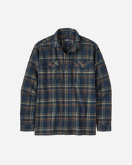 M's Fjord Flannel Shirt - Drifted New Navy