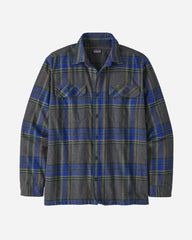 M's Fjord Flannel Shirt - Edge/Black
